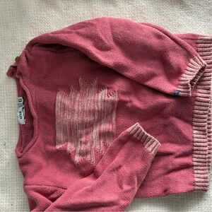 Pink Knit Sweater for Kids